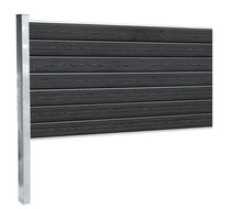 Kirkedal galvaniseret hegn tilkøbssæt 90 x 180 cm